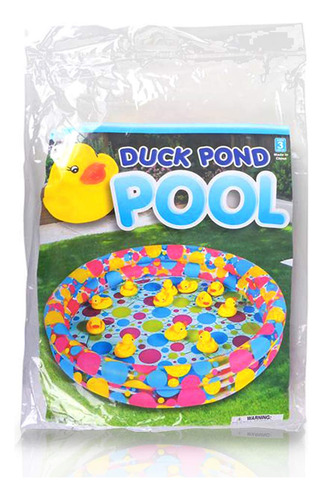 Piscina Inflable Estanque Patos 3x6 Pulgadas Juegos Carnaval