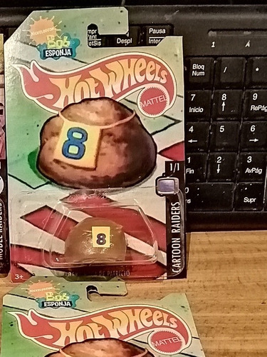 Rocky Roca De Patricio Bob Esponja Hot Wheels Custom (Usado)