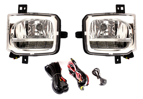 Juego De Faros Auxiliares Para Volkswagen T-cross 2020 Ds