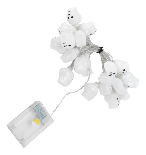 Skull Light String Skeleton S, Mini Portátil, Funciona Con P