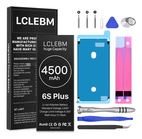 Lclebm Bateria Para iPhone 6s Plus, Nueva Bateria De Polimer