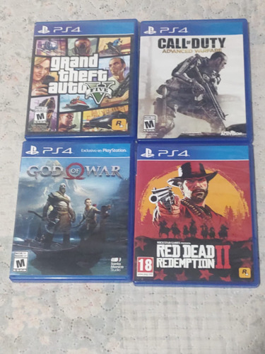 Red Dead Grand Theft Auto V God Of War Call Of Call Of Duty