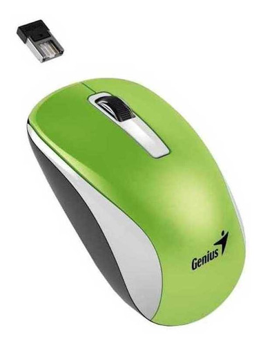 Imagen 2 de 2 de Mouse inalámbrico Genius NX-7010 verde