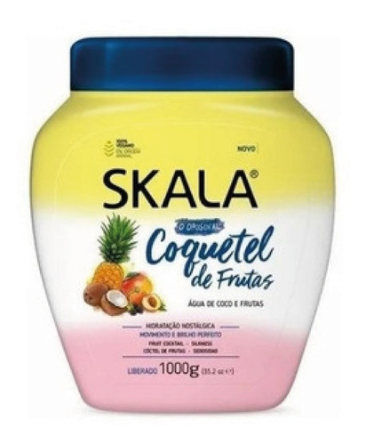 Skala Mascara Coquetel De Frutas X 1kg - Crema Vegana