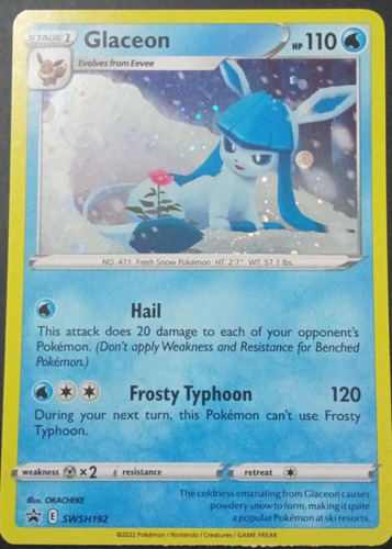 Glaceon Holo Promo Swsh192