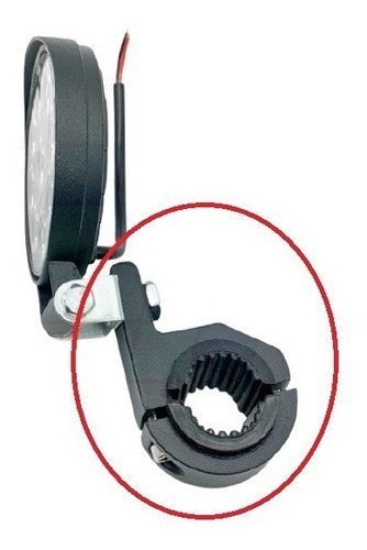 Soporte Faro Auxiliar Moto Utv Cuatri Agarre Faro Barra Led 