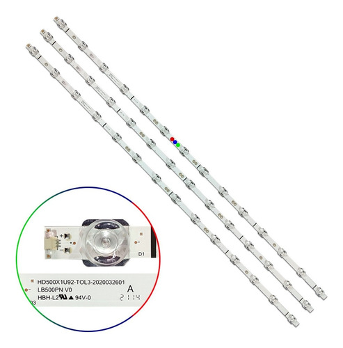 Kit De Leds 50h6g 50r6000gm/ 50r6000