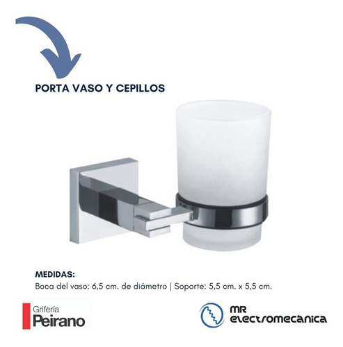 Kit Accesorios Baño Peirano Linea 11000 Kit 6 Piezas