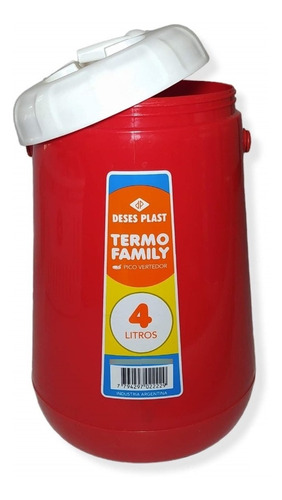 Termo Bidón Con Pico Vertedor 4l Terere Deses Plast