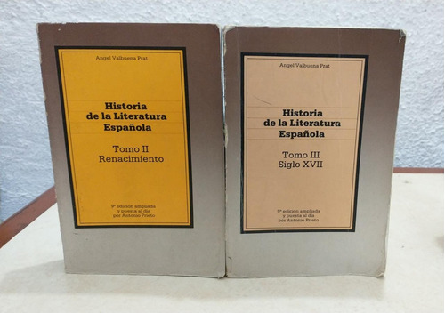 Historia De La Literatura Española (tomo Ii Y Iii)