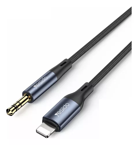 Cable Auxiliar Para iPhone Jack 3.5 Mm Auxiliar De Coche