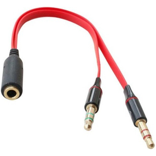 Cable 2 Jack A Pc, Cable Doble Auxiliar A Hembra Audio 3,5
