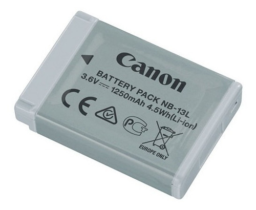 Bateria Canon Nb-13l (3.6v, 1250mah) Canon Brasil