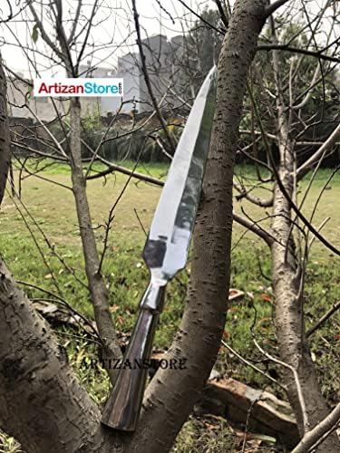 Lanza De Hierro Medieval Forjada A Mano Saga Vikinga Producc