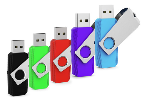 5 Piezas Memoria Usb 2.0 Kexin De 64 Gb, Mayorista