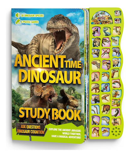 Juguetes De Dinosaurios Para Niños 3-5 Libro De Dinosaur...