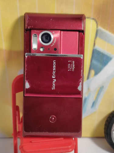 Sony Ericsson U1a (satio) Telcel (detalle Leer Descripcion!! Rojo (Usado)