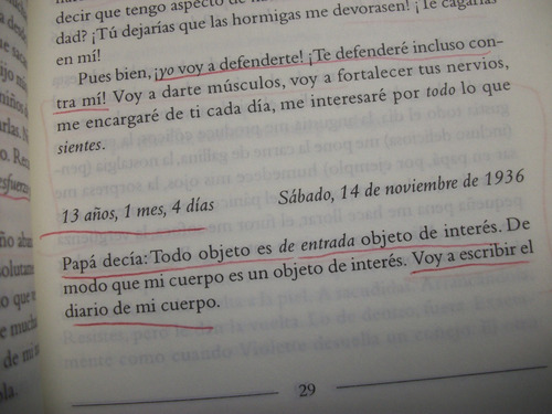 Diario De Un Cuerpo Daniel Pennac Subrayados C134 (Usado)