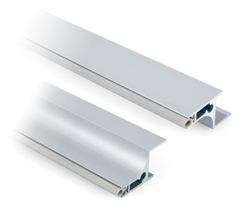 Perfil Gola Superior Con Goma 4 Metros Tirador De Aluminio