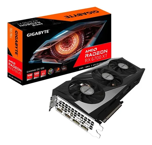 グラフィックボード・グラボ・ビデオカード AMD Radeon RX 6700 XT 12GB Placa De Vídeo Amd Rx 6700 Xt 12gb Gigabyte Oc | MercadoLivre