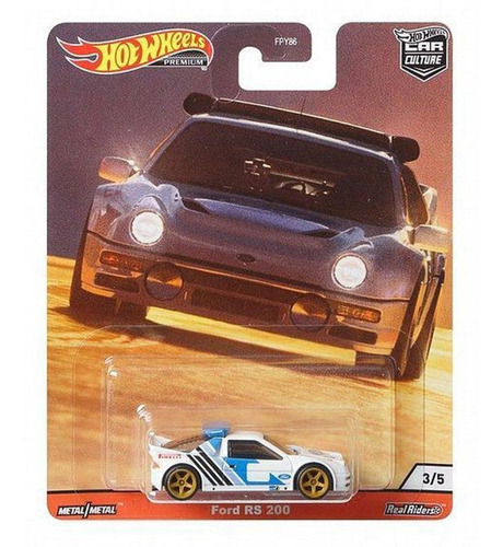 Ford Rs 200 Thrill Climbers Car Culture Hot Wheels 1/64