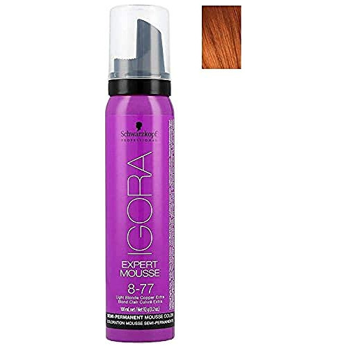 Espuma Schwarzkopf Professional Igora Expert, 8-77, Ligera