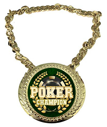 Poker Texas Hold'em Cadena Champ Trofeo Premio Una Plac...