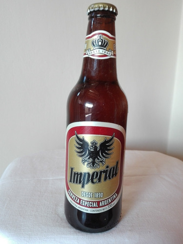 Antigua Botella De Cerveza Imperial Sin Abrir Año 2007