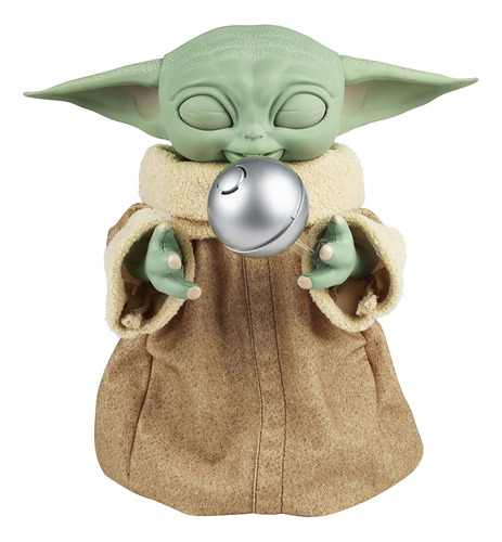 Star Wars Galactic Snackin Grogu Juguete Animatrónico F2849 Grogu