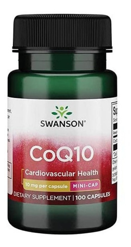 Complejo Coq10 Alta Absorción Coenzima 100 Capsulas Eg Q11 Sabor Neutro