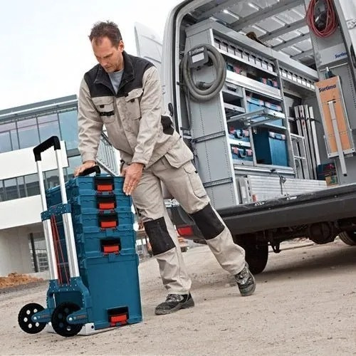 Carro De Transporte Carreta P/ Maletin L-boxx Bosch Plegable