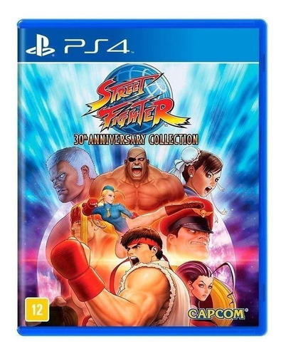 Imagen 1 de 5 de Street Fighter 30th Anniversary Collection  Standard Edition Capcom PS4 Físico