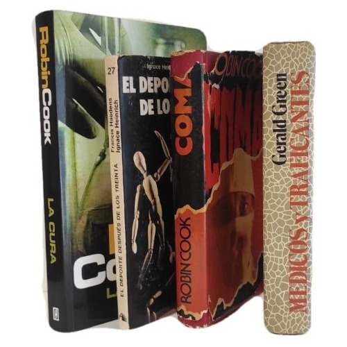 Combo Pack X 4 Libros Y Novelas Medicina Thriller Liquido