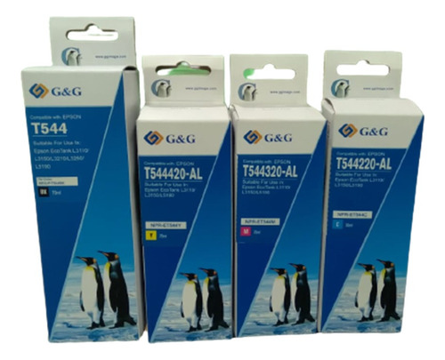 Tinta Alternativa T544 C,m,y,b