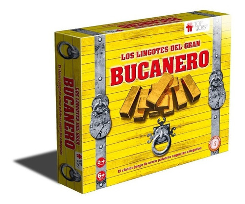 Juego De Mesa Los Lingotes Del Gran Bucanero Orig. Top Toys