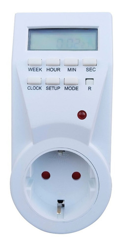 Timer Temporizador Digital Schuko - Electroimporta