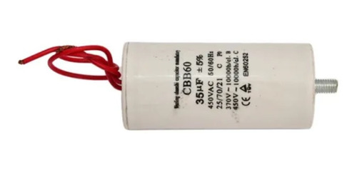 Capacitor 35 Mf Uf 450v Cbb60 Compresor Lusqtoff 50lts 