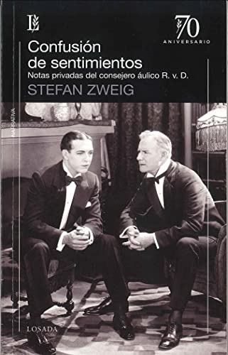 Confusion De Sentimientos 70 A  - Zweig Stefan