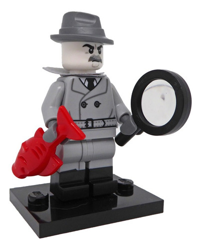 Lego Minifigura 1  Detective De Cine Negro Serie 25 71045