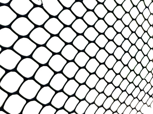 5mts Malla Cerramiento 1.20m Hexagonal 9x9 Plástico Negro