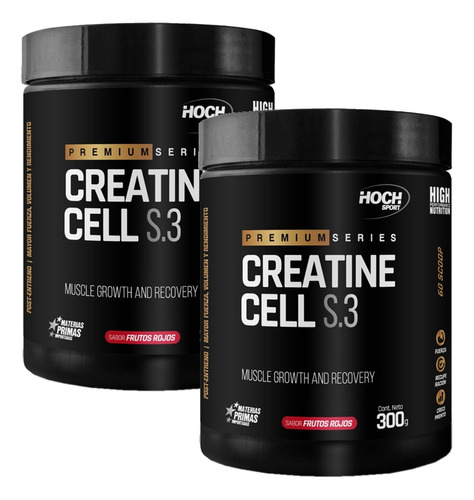 2 Creatina Cell Hoch Spor 300 Gr Amino Creatine Beta Alanina