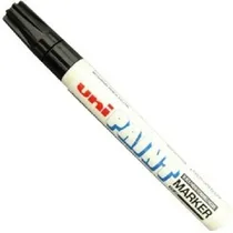 Comprar Caneta Permanente Uni Paint Px 20 Preta Industrial - Uniball