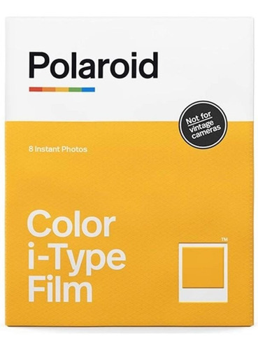 Filme Instantâneo Polaroid Color I-type - 8 Fotos