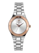 Comprar Reloj Feraud Mujer Acero Rose Numeros Clasico F5530 Lslr