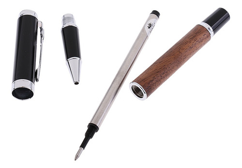 Imagen 5 de 7 de 0.7 Chrome Stick Bolígrafo Jinhao 8802 Roller Ball Pen Para