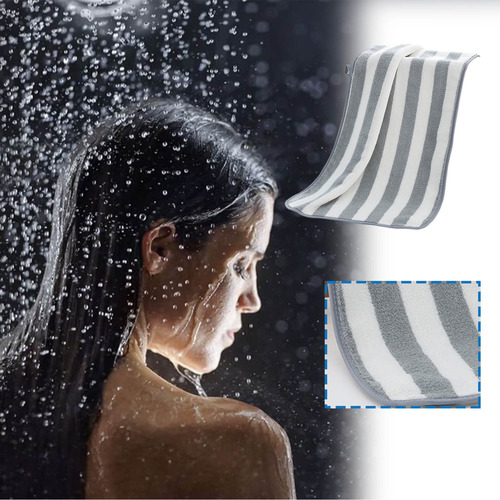 1 Toalla Velvet Dry Creative Towel Para El Cabello Y La Play