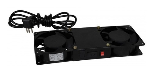 Unidade Dupla De Ventilação P/ Mini Rack 19  Networkbox