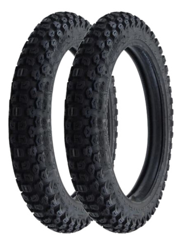 Par Pneu 2.75-18 + 90/90-18 Garrudo Cbx200 Ybr Fazer 150