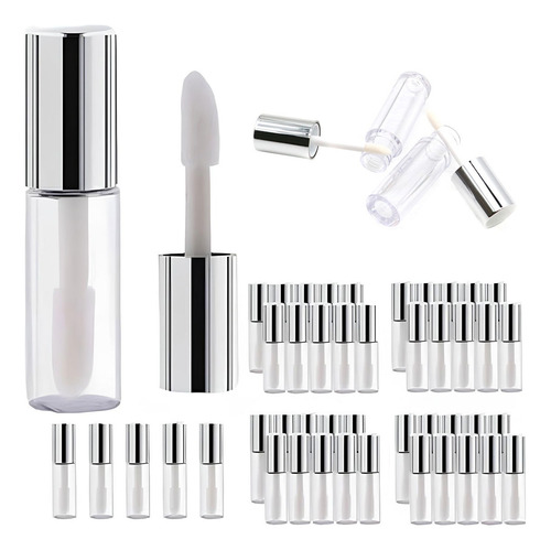 Brillo Labios Tubo Dispensador 1.2ml 45pcs Mini Rellenable