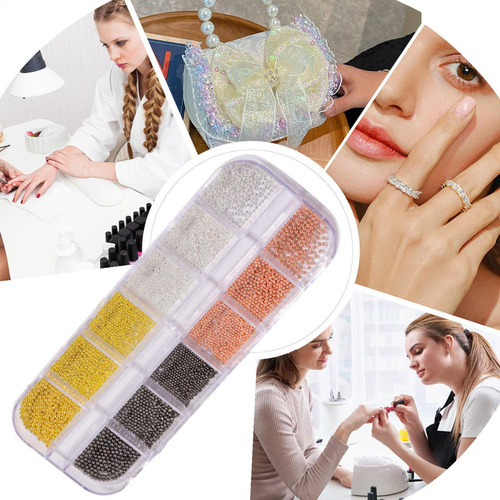 Cuentas Para Uñas Cuentas De Uñas Pequeñas Rivalizos De Uñas